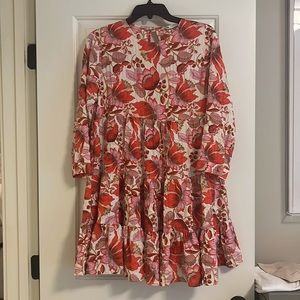 Zara floral dress